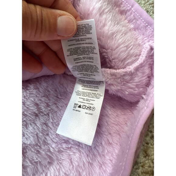 NWT - COLUMBIA WOMENS Zip up FLEECE, Women's Large. Fuzzy & Warm!! Lilac/Pink - Picture 10 of 12